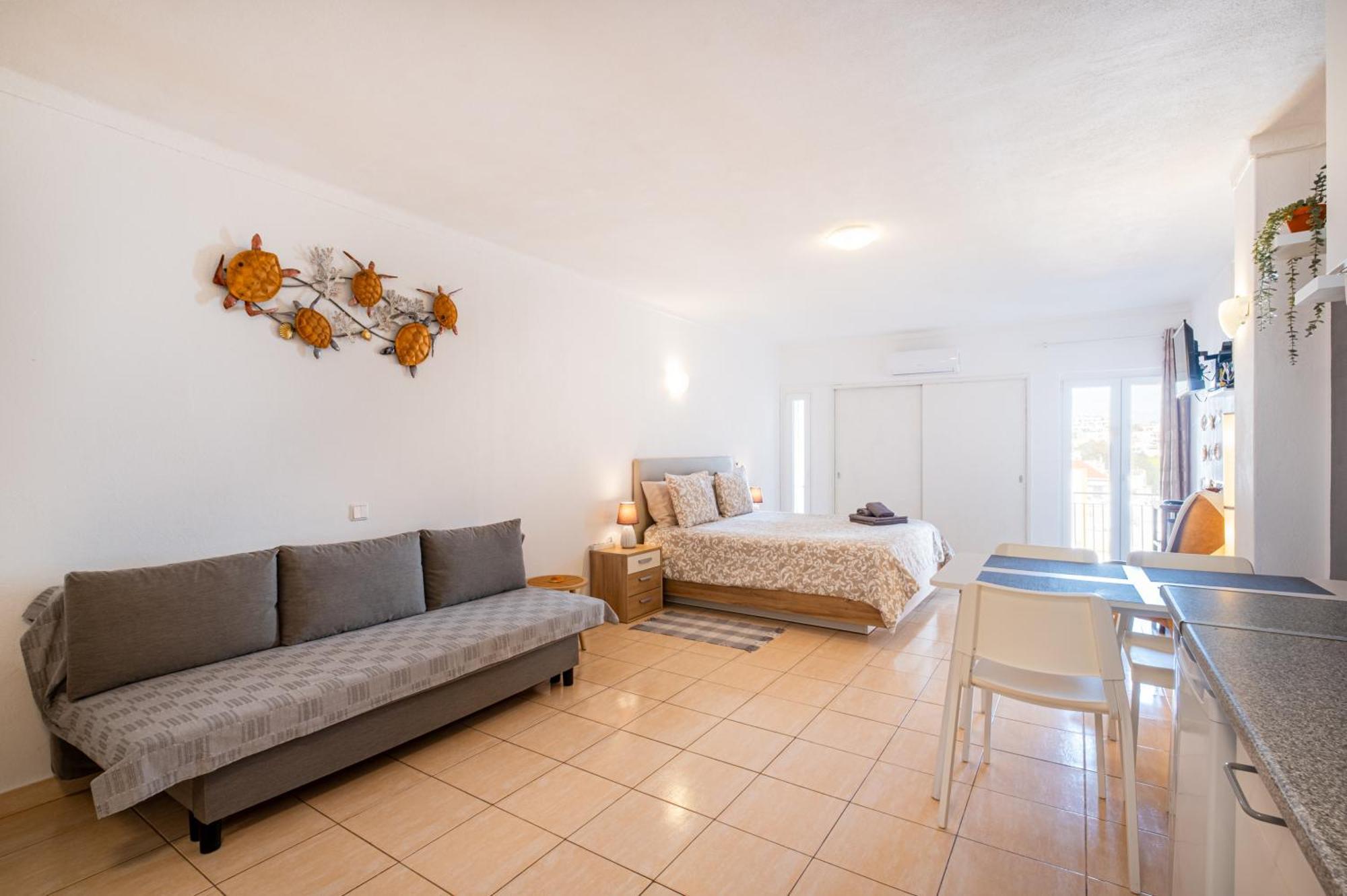 Beach Studio In Albufeira'S Old Town Exteriör bild